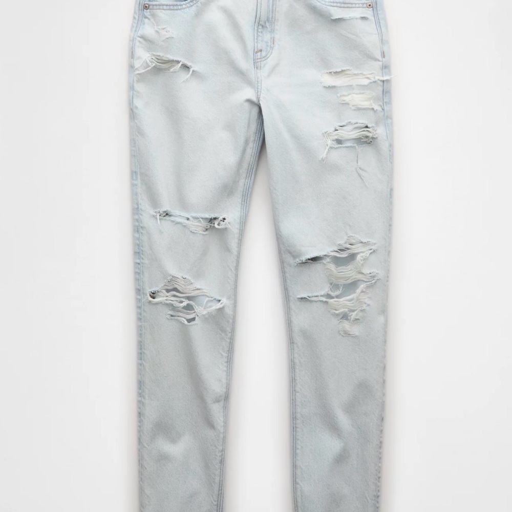 AEO | Strigid Ripped Mom Jean - Picture 11 of 11